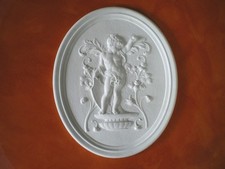 BASSORILIEVO IN GESSO BIANCO