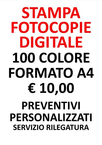 Stampa fotocopie colore - stampa,