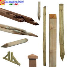 Palo Paletto Di Legno Pino