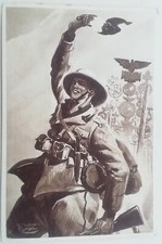 CARTOLINA BATTAGLIONE CAMICIE