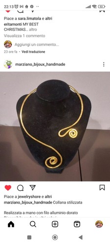 Collana fatto mano - , a