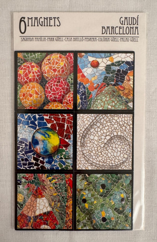 Gaudì barcellona magneti - gaudì,