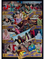 fotobuste LA CINTURA DI CASTITA' monica vitti tony renis garrani F370