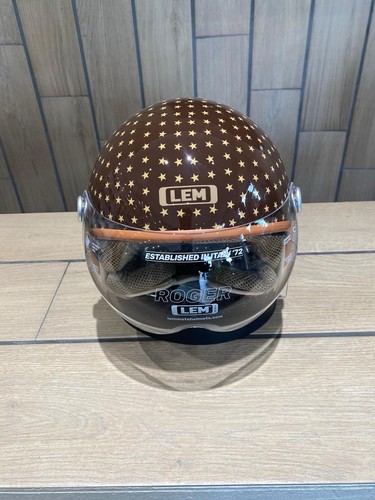 Casco lem marrone con stelle - lem,