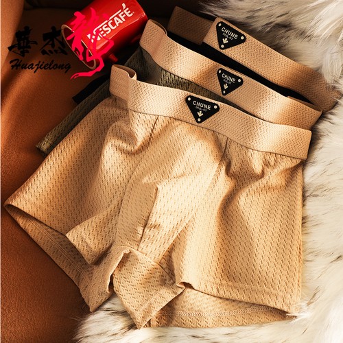 Boxer uomo seta - ghiaccio, slip