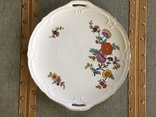 1935 Società Ceramica Italiana Laveno VASSOIO PIATTO Tondo Torta Con Manici