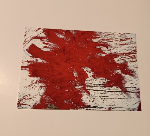 Hermann nitsch postcard - hermann,