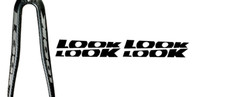 Adesivi bici -  4 adesivi LOOK Forcella - stickers LOOK Forcella