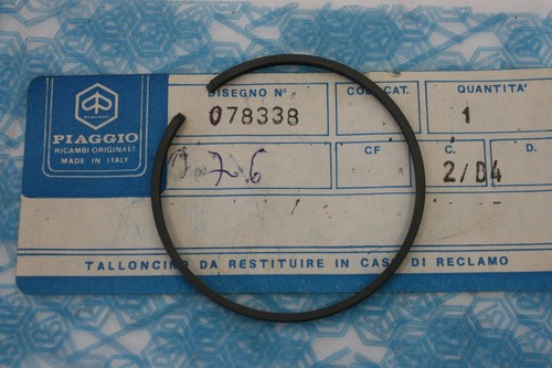 Fascia pistone piston ring - fascia,