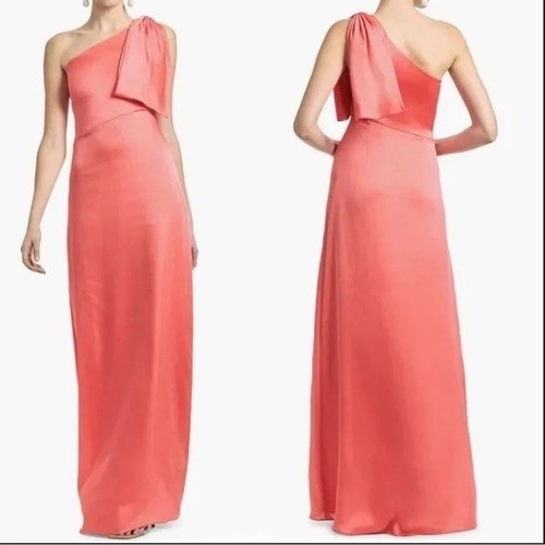 Abito georgette monospalla - abito,
