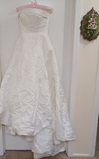 ABITO DA SPOSA SENZA SPALLINE