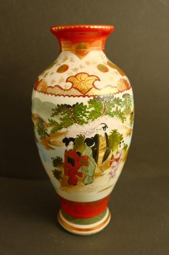 Vaso giapponese porcellana - in,