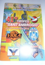 Match programme basket - programme, 41