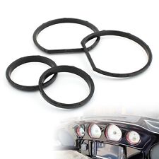 Kit ghiera manometro per Harley Street FLHX Electra Tri Glide 2014-2023 nero