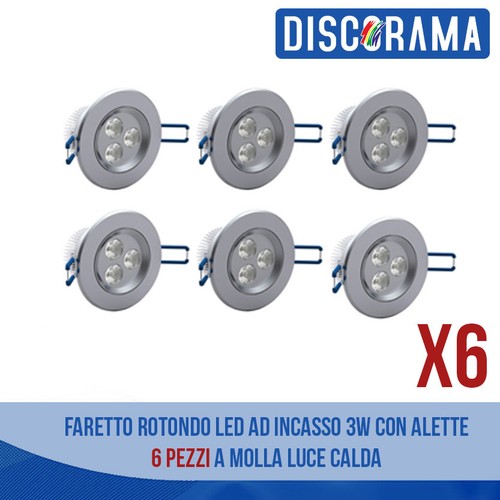 Faretto rotondo led incasso - faretto, ad