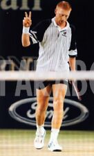 Foto vintage Becker agli Australian Open, Tennis Melbourne 1996, stampa 15x21 cm