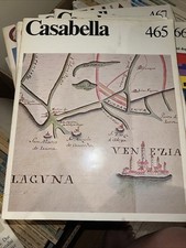 Casabella n. 465 gennaio 1981 Rivista Architettura Laguna di Venezia Murano