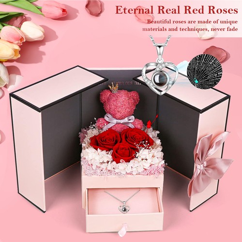 Infinity rose fiori scatola - infinity,