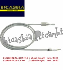 17850 - TRASMISSIONE CAVO CONTACHILOMETRI PIAGGIO APE MP 600 DAL TELAIO 108193