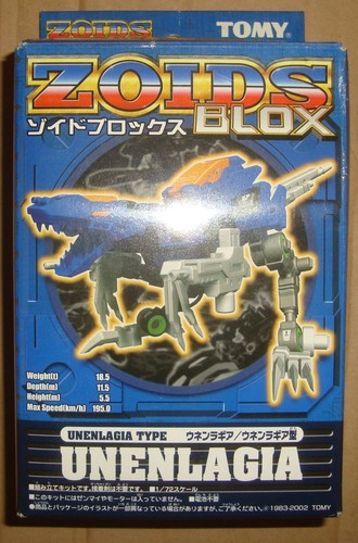 Zoids blox 002 unenlagia - zoids, bz-002