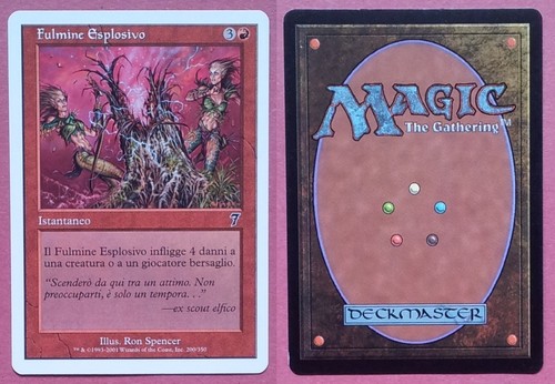 Fulmine esposivo magic - esposivo,
