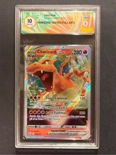 Carta Pokémon Charizard V ASTRO - Astri Lucenti 018/172 -GRAAD 10