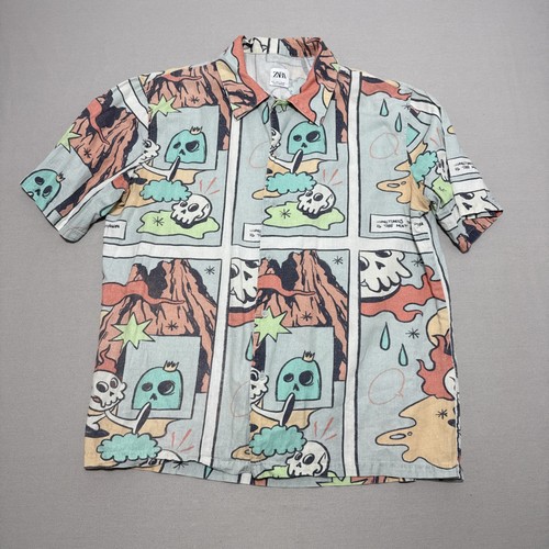 Zara camicia fumetto - zara,