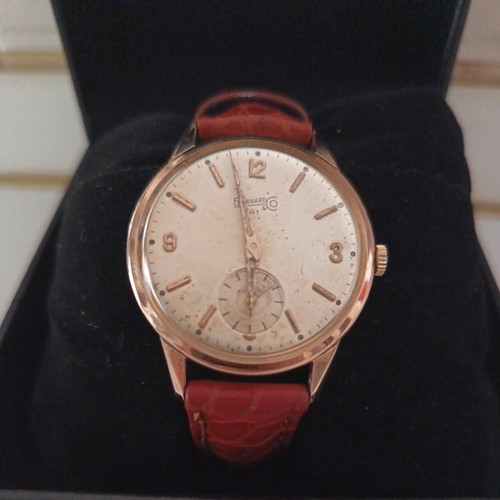 Orologio eberhard oro placcato
