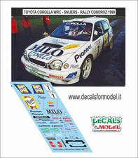 DECALS 1:43 TOYOTA COROLLA WRC