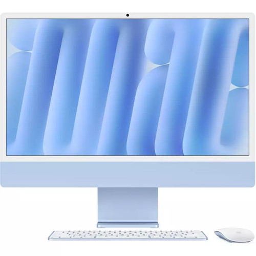 Apple imac blu m4 cpu - 24",,