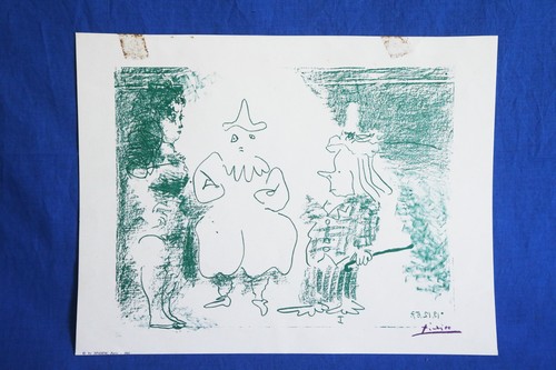 Pablo picasso écuyère - pablo, l'Écuyère