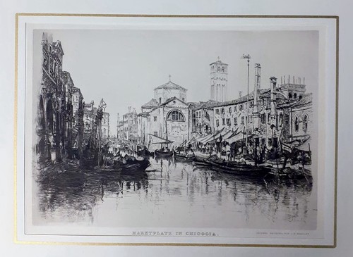 Venezia lotto 5 stampe - venezia., di