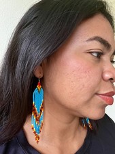 Orecchini etici con perline