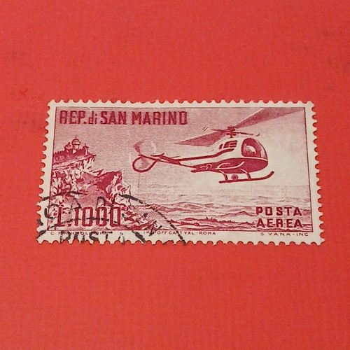San marino francobollo 1000 - marino,