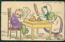 Comic Verdier London serie 502 postcard cartolina QT6337