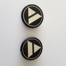 A112 Abarth Stemmi, Frieze, Fries, Badge Fregi originali dell'epoca. 2 pcs.