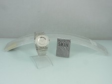 Orologio donna Swatch Skin SFK103 PAVED IN SILVER ultra piatto n. 151 MAI INDOSSATO 