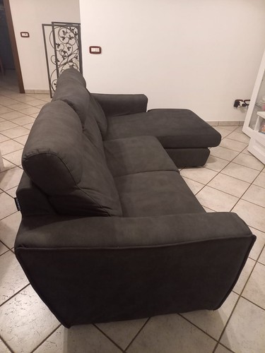 Divano letto con penisola - divano,