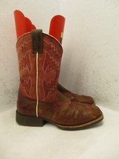 Stivali western da cowboy in pelle marrone Ariat per bambini stile 10021594 taglia 1