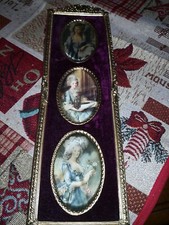 QUADRETTO VINTAGE SU SETA IN