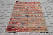 Vecchio tappeto kilim turco