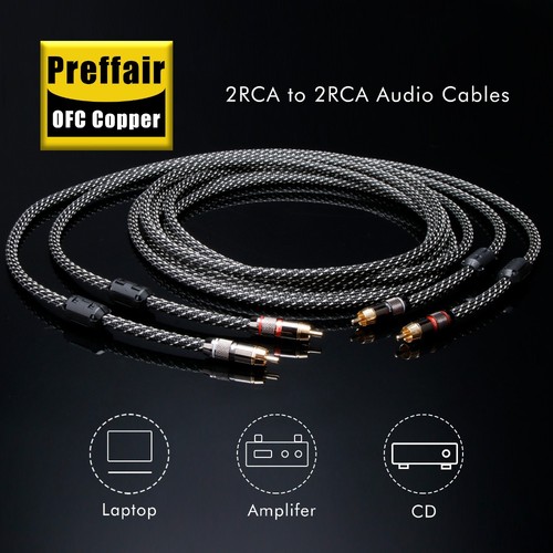 Coppia cavi audio ofc - audio,