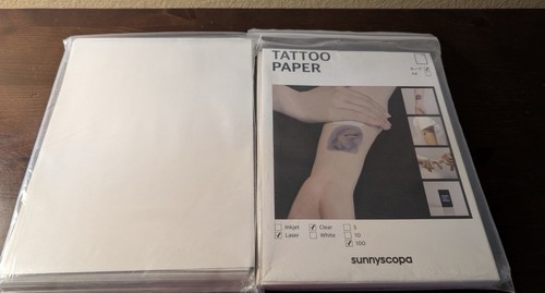 Carta per tatuaggi sunnyscopa - carta,