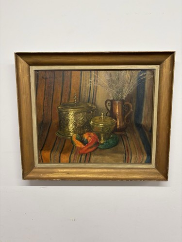 Dipinto olio firmato - , maxa