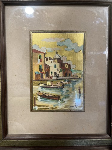 Quadro dipinto lastra - su,