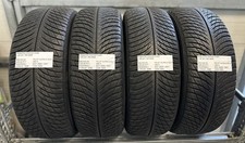 4 PNEUMATICI USATI MICHELIN PILOT ALPIN 5 INVERNALI 225 65 R17 106H DOT 2020/21