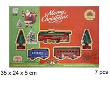 trenino natalizio a batterie