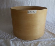 Fusto in Acero Maple 22" x 16” vergine non forato B STOCK  x  grancassa batteria