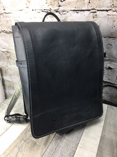 Zaino vintage rigido pelle - rigido,