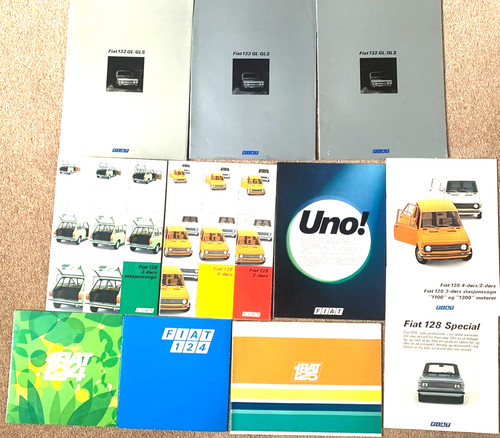 Fiat 125 124 128 - uno, gl